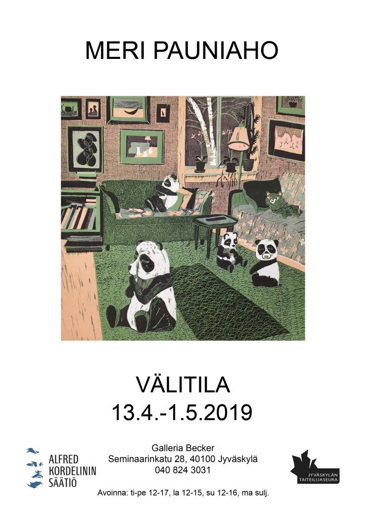 Juliste Pauniaho Meri 2019